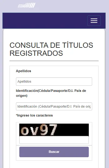 ¿Cómo sacar un certificado de registro de Senescyt?