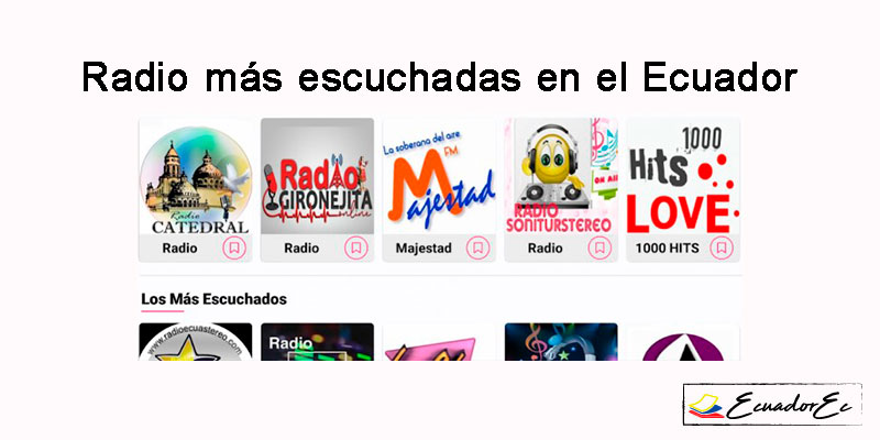 Suelto juego sentar Cuáles son las radios más escuchadas de Ecuador?【Lista】