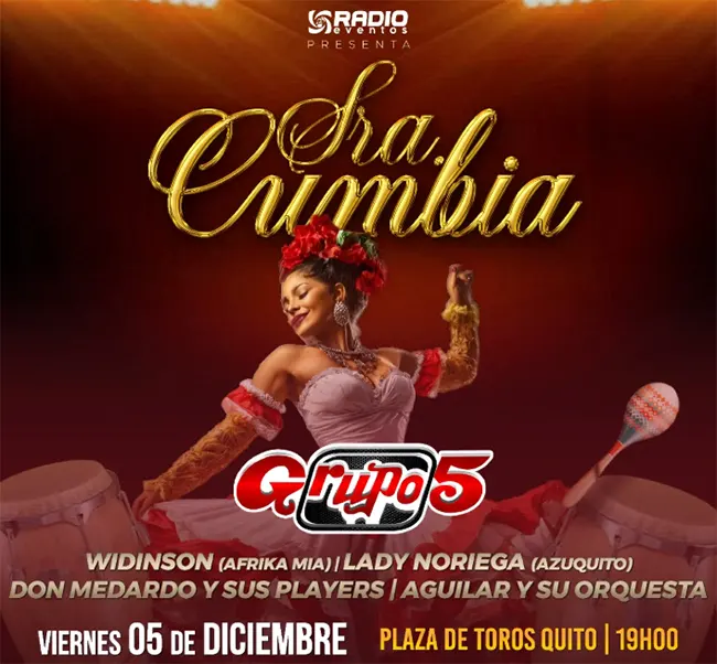 Concierto Sra. Cumbia - Quito 2025 | Comprar Entradas