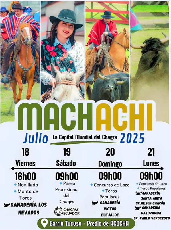 Paseo del Chagra Machachi 2025 | ¿Cuándo se celebra?