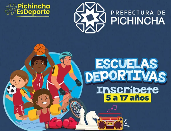 Inscripciones 2025 | Escuelas Deportivas (Prefectura de Pichincha)